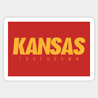 Kansas City Football Team Sticker